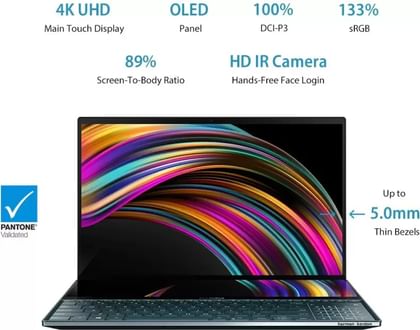 Asus UX581LV-H2035T Gaming Laptop (10th Gen Core i9/ 32GB/ 1TB SSD/ Win10 Home/ 6GB Graph)