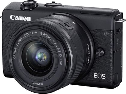 Canon EOS M200 Mirrorless Camera with EF-M15-45mm and EF-M55-200mm STM Lens