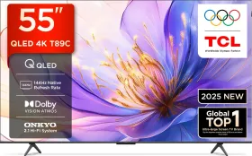 TCL T89C 55 inch Ultra HD 4K Smart QLED TV (55T89C)