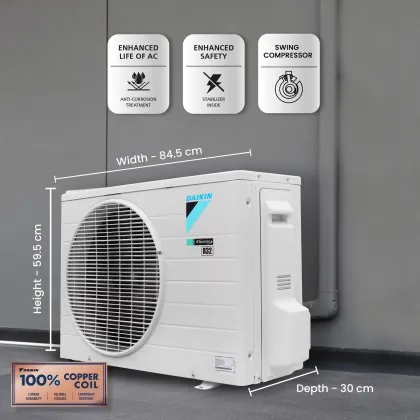 Daikin MTKM50UV16VA 1.5 Ton 5 Star 2024 Inverter Split AC