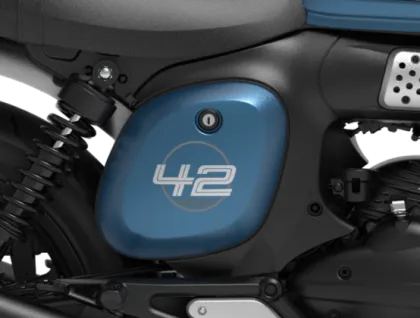 Jawa 42 FJ Cosmo Blue Matte
