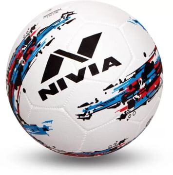 Nivia Storm Football - Size: 5  (Pack of 1, Multicolor)