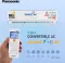 Panasonic CS/CU-EZ18BKYXFM 1.5 Ton 3 Star 2025 Inverter Split AC