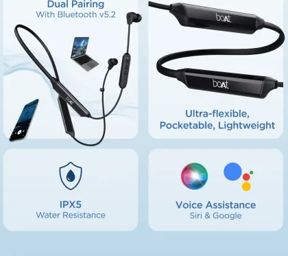 boAt Rockerz Trinity Wireless Neckband