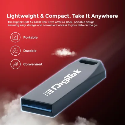 Digitek Dud 64 GB USB 3.2 Flash Drive - image 3