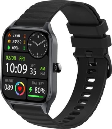 Buy Intex FitRist Max INR7 Smartwatch, 4.69 cm (1.85 inch) Real Square  Colorful Display, Bluetooth Calling, Upto 7 Days Battery, Rotating  Functional Crown, 550 nits brightness, IP67 Dust & Water Resistant, In-built