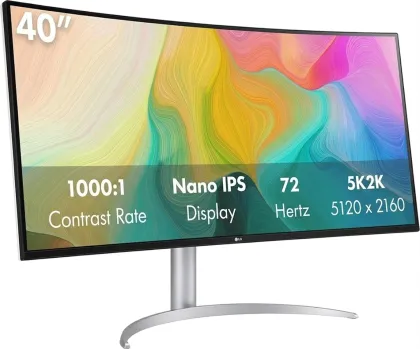 LG UltraWide 40WP95C-W 40 inch 5K Curved Monitor