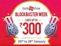 Upto Rs. 250 OFF on BookmyShow + Rs. 150 Cashback via Freecharge
