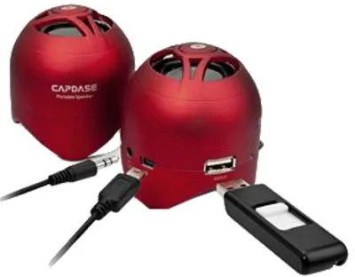 Capdase SK00-MS09 Portabale Speaker - Stereo