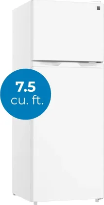 Kenmore KKTMWM7.4W 7.5 Cu Ft Double Door Refrigerator
