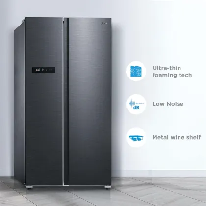 Midea MDRS791MIF28IND 592 L Side by Side Refrigerator