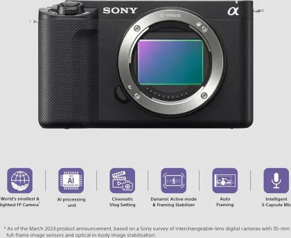 Sony Alpha ZV-E1 Mirrorless Camera (Body Only)