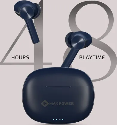MAK Power TW-20 True Wireless Earbuds