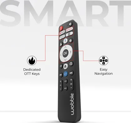 Wobble K Series 43 inch Full HD Smart LED TV (WB43FDAGU2841D25)