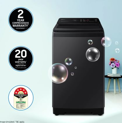 Samsung Ecobubble WA70BG4546BV 7 kg Fully Automatic Top Load Washing Machine