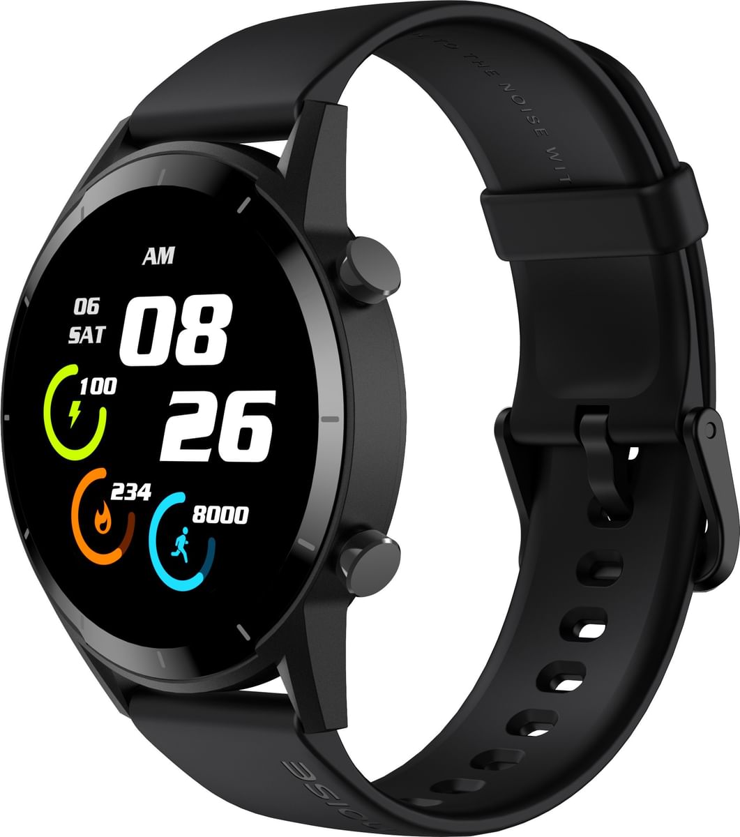 Noise ColorFit Ultra 3 Smart Watch (Jet Black) | Vijay Sales-anthinhphatland.vn
