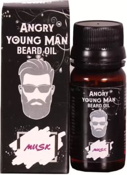 Angry Young Man BEARD OIL Hair Oil  (30 ml)