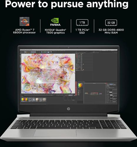 ‎HP ZHAN 99 Zbook Power G4-A Laptop (AMD Ryzen 7 6800H/ 32GB/ 1TB SSD/ Win11/ 4GB Graph)