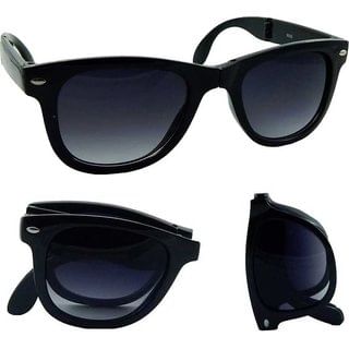 Black Stylish Folding Wayfarer Sunglasses