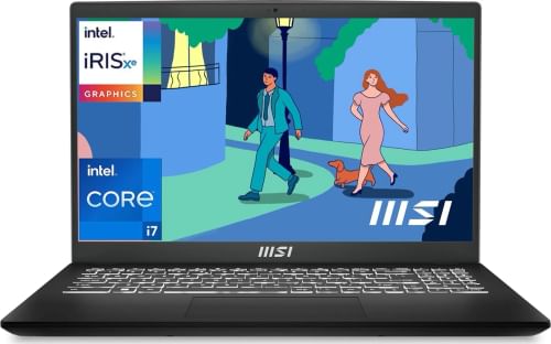 MSI Modern 15 B12MO-1006IN Laptop (12th Gen Core i7/ 16GB/ 512GB SSD/ Win11 Home)