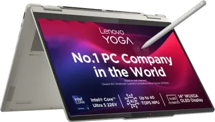 Lenovo Yoga 7 14ILL10 83JQ00K9IN Laptop (Intel Core Ultra 5 226V/ 16GB/ 512GB SSD/ Win11 Home)