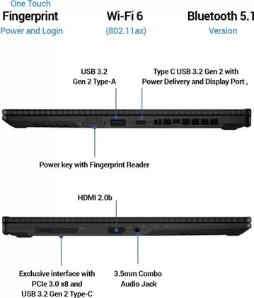 Asus ROG Flow X13 GV301QH-K6028T Gaming Laptop (AMD Ryzen 7 / 16GB/ 1TB SSD/ Win10 Home/ 4GB Graph)