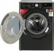 LG FHV1408ZWB 8 Kg Fully Automatic Front Load Washing Machine