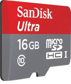 Sandisk Ultra 16GB MicroSDHC Class 10 80MB/s Memory Card