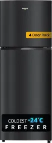 Whirlpool NEO SP278 PRM Lunar Black-Y 235 L 2 Star Double Door Refrigerator