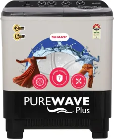 Sharp Purewave Plus ES-SD140NB-TS 14 Kg Semi Automatic Washing Machine