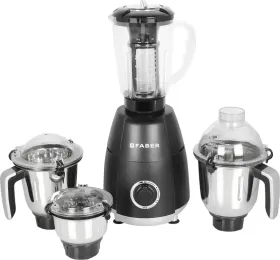 Faber FMG Crown Nero 800W Mixer Grinder (4 Jars)