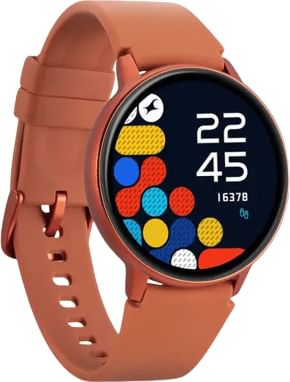 Reflex Play Plus- Smart Watch With Pink Strap, Amoled Display, Period  Tracker, & BT Calling