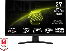 MSI MAG 274CXF 27 Inch Full HD Curved Gaming Monitor