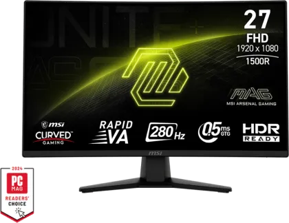 MSI MAG 274CXF 27 Inch Full HD Curved Gaming Monitor
