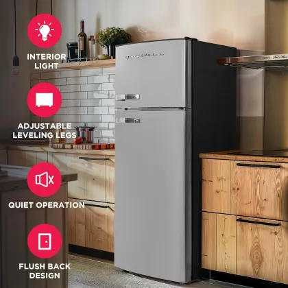 Frigidaire EFR753 7.5 Cu Ft Double Door Refrigerator