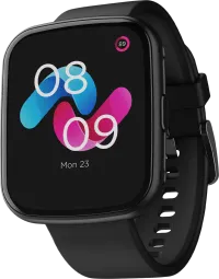boAt Wave Play Smartwatch with Camera & Music Control (42.9mm AMOLED Display, IP68 Water Resistant, Active Black Strap)