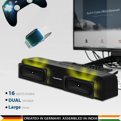 Blaupunkt SBA10 Gold 16W Bluetooth Soundbar