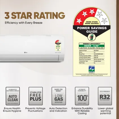 LG US-Q18HWXE 1.5 Ton 3 Star 2025 Inverter Split AC