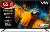 VW VW65MINIQ1 65 inch Ultra HD 4K Smart Mini LED TV