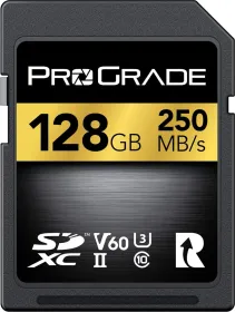 Prograde Digital 250R 128GB SDXC UHS-II Memory Card