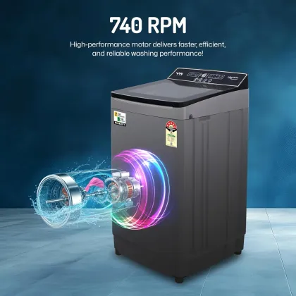 VW V9 UltraSpin 9 kg Fully Automatic Top Load Washing Machine