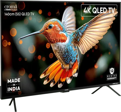 Croma CREL055UGQ331851 55 inch Ultra HD 4K Smart QLED TV