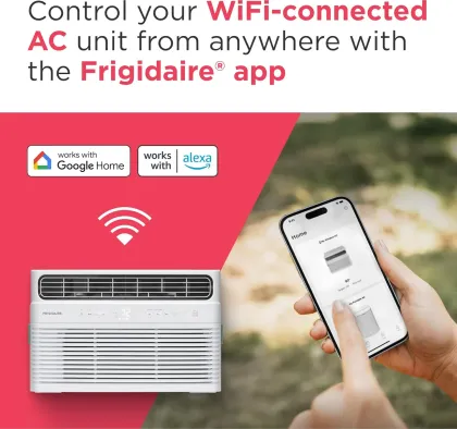 Frigidaire FHWW085WE1 8000 BTU 115V Inverter Window AC