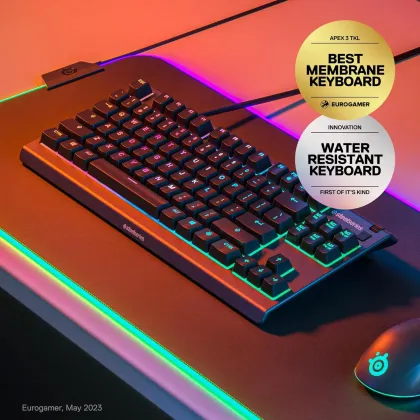 SteelSeries Apex 3 TKL Wired Gaming Keyboard - image 3