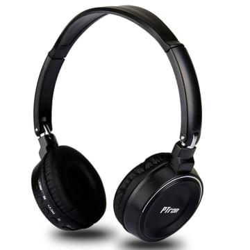 PTron Trips On-Ear Bluetooth Headphones (Black)