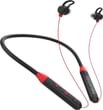 TECHFIRE Neckband wireless headphones with 16 hours Play Time Bluetooth Headset  (Red, In the Ear)