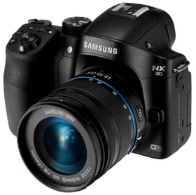 Samsung Smart NX30 20.3MP Mirrorless Camera (18-55mm Lens)