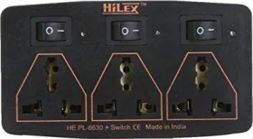 Hilex 3+3 Multicolour Extension Cord