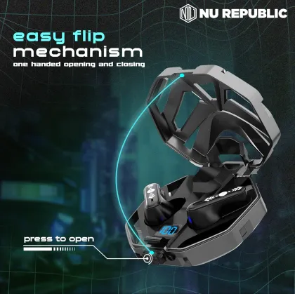 Nu Republic Cyberstud Punk True Wireless Earbuds