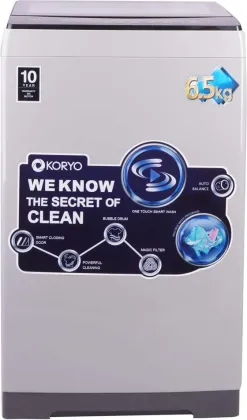 Koryo KWM6820TL 6.5 kg Fully Automatic Top Load Washing Machine